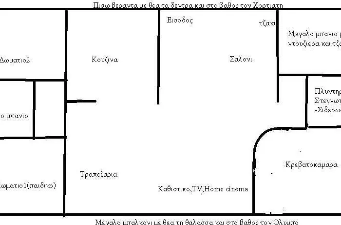 Koukmaris House Habitación en casa particular Epanomí